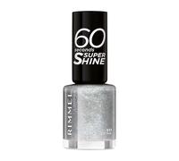 Rimmel 60 Seconds Super Shine Nail Polish, 833 Extra!, Quick-Dry Nail Polish, Ultra-Shiny Finish, Easy to Apply, Vibrant Colour, Long-Wearing, Improved Formula, Vegan, 8ml