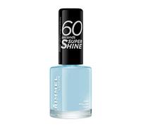 Rimmel 60 Seconds Super Shine Nail Polish, Pillow Talk, Quick-Dry Nail Polish, Ultra-Shiny Finish, Easy to Apply, Vibrant Colour, Long-Wearing, Clean and Improved Formula, Vegan, 8ml