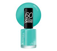 Rimmel 60 Seconds Super Shine Nail Polish, 878 Roll In The Grass, Quick-Dry Nail Polish, Ultra-Shiny Finish, Easy to Apply, Vibrant Colour, Long-Wearing, Improved Formula, Vegan, 8ml