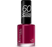 Rimmel 60 Seconds Super Shine Nail Polish, Black Cherries 8ml