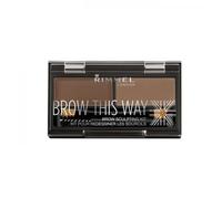 Rimmel Brow This Way Eyebrow Sculpting Kit 002 Mid Brown