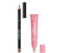 Rimmel Butter Me Up & Lasting Finish Lip Bundle (Various Shades) - 003 Bubble Gum