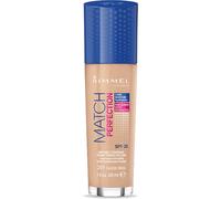 RIMMEL Foundation Match Perfection Visible Perfected Skin Liquid SPF 20 - NEW
