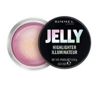 Rimmel London Jelly Highlighter, Long-lasting and Water Based Bouncy Formula for Dewy Skin Look, 30 Flamingo (Pink), 7.75 ml