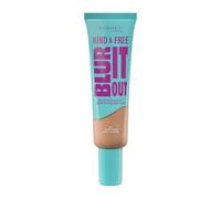 Rimmel Kind & Free, Blur It Out Mattifying Skin Tint, 201 Classic Beige, Lightweight Matte Finish, Minimises Pores, Infused with Cica Complex and Vitamin E, SPF 20, All-Day Shine Control, 30ml