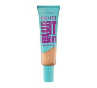 Rimmel Kind & Free, Blur It Out Mattifying Skin Tint, 303 Honey, Lightweight Matte Finish, Minimises Pores, Infused with Cica Complex and Vitamin E, SPF 20, All-Day Shine Control, 30ml