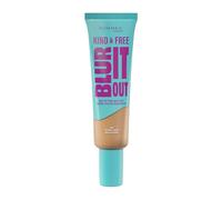 Rimmel Kind & Free, Blur It Out Mattifying Skin Tint, 400 Natural Beige, Lightweight Matte Finish, Minimises Pores, Infused with Cica Complex and Vitamin E, SPF 20, All-Day Shine Control, 30ml