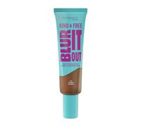 Rimmel Kind & Free, Blur It Out Mattifying Skin Tint, 610 Tiramisu, Lightweight Matte Finish, Minimises Pores, Infused with Cica Complex and Vitamin E, SPF 20, All-Day Shine Control, 30ml