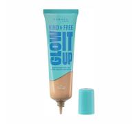 Rimmel Kind & Free, Glow It Up Moisturising Skin Tint, 082 - Golden Ivory, Healthy Glow, Blurs Imperfections, Includes Vitamin E, Aloe Vera, Pro-Vitamin B5, SPF 20, 30ml