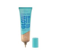 Rimmel Kind & Free, Glow It Up Moisturising Skin Tint, 082 - Golden Ivory, Healthy Glow, Blurs Imperfections, Includes Vitamin E, Aloe Vera, Pro-Vitamin B5, SPF 20, 30ml
