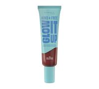 Rimmel Kind & Free, Glow It Up Moisturising Skin Tint, 605 - Deep Chocolate, Healthy Glow, Blurs Imperfections, Includes Vitamin E, Aloe Vera, Pro-Vitamin B5, SPF 20, 30ml
