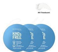 Rimmel Kind and Free Pressed Powder 10g (Various Shades) - Translucent