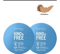 Rimmel Kind + Free Natural Finish Pressed Powder, Medium 030