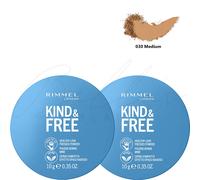 Rimmel Kind and Free Pressed Powder 10g (Various Shades) - Medium