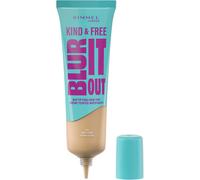 Rimmel Kind & Free, Blur It Out Mattifying Skin Tint, 103 True Ivory, Lightweight Matte Finish, Minimises Pores, Infused with Cica Complex and Vitamin E, SPF 20, All-Day Shine Control, 30ml