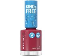 RIMMEL Kind & Free Nail Polish, 166 Cherry Chance, 8ml