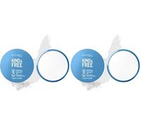 Rimmel Kind + Free Natural Finish Pressed Powder, Translucent 001 (Pack of 2)