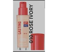 Rimmel Lasting Finish 25-Hour Foundation - 010 Rose Ivory - SPF20 (30 Ml)
