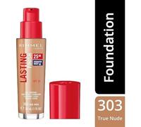 Rimmel Lasting Finish 25HR Foundation SPF20 30ml 100 Ivory 303 True Nude