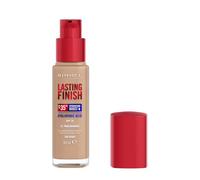 Rimmel Lasting Finish 35Hr Foundation 100 Ivory, Full Coverage, Hydrating, SPF20, Hyaluronic Acid, Vitamin E, 2% Niacinamide, All Day Wear, Vegan, Cruelty Free
