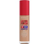 Rimmel Lasting Finish 35Hr Foundation 201 Classic Beige, Full Coverage, Hydrating, SPF20, Hyaluronic Acid, Vitamin E, 2% Niacinamide, All Day Wear, Vegan, Cruelty Free