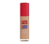 Rimmel Lasting Finish 35Hr Foundation 203 True Beige, Full Coverage, Hydrating, SPF20, Hyaluronic Acid, Vitamin E, 2% Niacinamide, All Day Wear, Vegan, Cruelty Free
