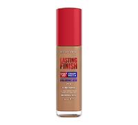 Rimmel Lasting Finish 35Hr Foundation 400 Natural Beige, Full Coverage, Hydrating, SPF20, Hyaluronic Acid, Vitamin E, 2% Niacinamide, All Day Wear, Vegan, Cruelty Free