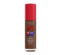 Rimmel Lasting Finish 35Hr Foundation 605 Hazelnut, Full Coverage, Hydrating, SPF20, Hyaluronic Acid, Vitamin E, 2% Niacinamide, All Day Wear, Vegan, Cruelty Free