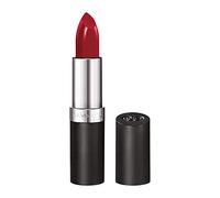 Rimmel Lasting Finish Lipstick 001 River-Ting Red, Creamy Satin Finish, Long Lasting 8 HR Wear, Comfortable Formula, Rich Pigment