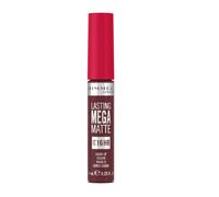 Rimmel London Lasting Mega Matte Liquid Lipstick, Long-Lasting, Hydrating, Vegan Formula - 810 - Plum this Show, 7.4ml