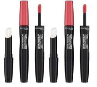 Rimmel Lasting Provocalips Liquid Lipstick Make A Mauve (Pack of 2)