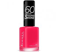 Rimmel London Nail Polish 60 Seconds Super Shine – Coralicious, 8 ml