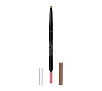 Rimmel London Brow Pro Micro Ultra-Fine Precision Pencil & Brush, Natural-looking Defined Brows, Blonde, 0.03 g