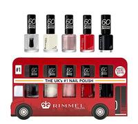 Rimmel London Bus Nail Kit, Multi Colour, 40 ml (Pack of 1), 221.0 grams