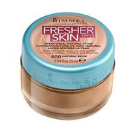 Rimmel London Fresher Skin Foundation, 400 Natural Beige, 25 ml
