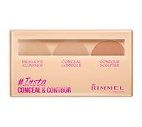 Rimmel London Insta Number 1 Conceal and Contour Palette, 7 g, Light