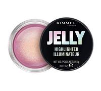 Rimmel London Jelly Highlighter, Long-lasting and Water Based Bouncy Formula for Dewy Skin Look, 30 Flamingo (Pink), 7.75 ml