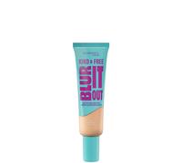 Rimmel Kind & Free, Blur It Out Mattifying Skin Tint, 010 Rose Ivory, Lightweight Matte Finish, Minimises Pores, Infused with Cica Complex and Vitamin E, SPF 20, All-Day Shine Control, 30ml