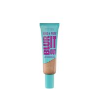 Rimmel Kind & Free, Blur It Out Mattifying Skin Tint, 201 Classic Beige, Lightweight Matte Finish, Minimises Pores, Infused with Cica Complex and Vitamin E, SPF 20, All-Day Shine Control, 30ml