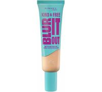 Rimmel Kind & Free, Blur It Out Mattifying Skin Tint, 010 Rose Ivory, Lightweight Matte Finish, Minimises Pores, Infused with Cica Complex and Vitamin E, SPF 20, All-Day Shine Control, 30ml