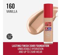 Rimmel Lasting Finish 35H Hydration Boost hydrating foundation SPF 20 shade 150 Rose Vanilla 30 ml