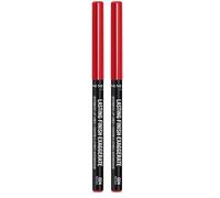 Rimmel London Lasting Finish Exaggerate Lip Liners, 024 Red Diva, 4g (Pack of 2)