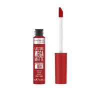 Rimmel London Lasting Mega Matte Liquid Lipstick Long-Lasting Hydrating Vegan Formula - 500 - Fire Starter 0.25oz