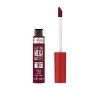 Rimmel London Lasting Mega Matte Liquid Lipstick Long-Lasting Hydrating Vegan Formula - 810 - Plum this Show 0.25oz