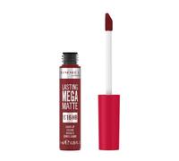 Rimmel London Lasting Mega Matte Liquid Lipstick, Longwear, Moisturizing, Vegan Formula - 930 - Ruby Passion, 8 ml