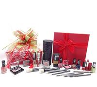 Rimmel London Luxury Beauty Bundle Gift Box Hamper, Free Foundation & Crystal Earrings Included