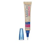 Rimmel London Match Perfection 2-in-1 Skin Tone Adapting Concealer & Highlighter, 1 Ivory, 7 ml