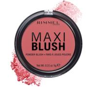 Rimmel London Maxi Blush Pigmented Powder Blusher, Wild Card, 9 g