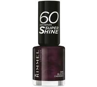 Rimmel London Nail Polish 60 Seconds Super Shine 345 Black Cherries 8 ml