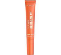 Rimmel Oh My Gloss! Butter Me Up, 005 Coral Breeze, Moisturising Lip Butter Balm, Glossy and Sheer Tint, Ultra-Hydrating, Enriched with Squalene and Peptides, Lip-Hugging Applicator, Vegan, 15ml
